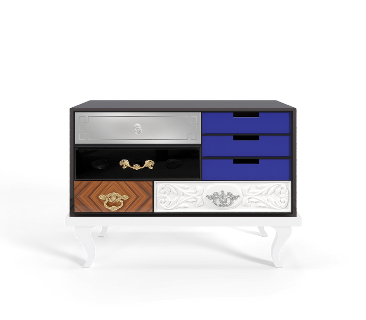 Soho Bedside Table  Boca Do Lobo Standard  