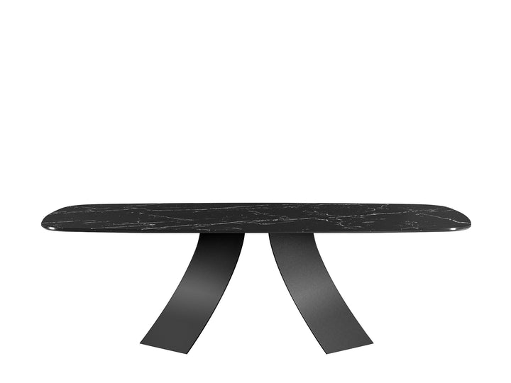 TWIST MARBLE TOP DINING TABLE Tables Eforma   