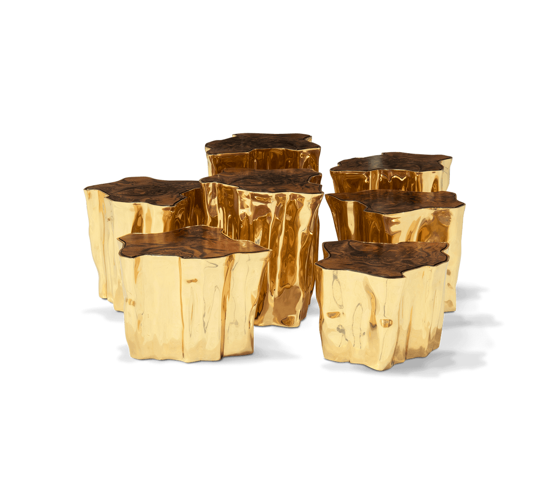 Eden Series Center Table  Boca Do Lobo Walnut  