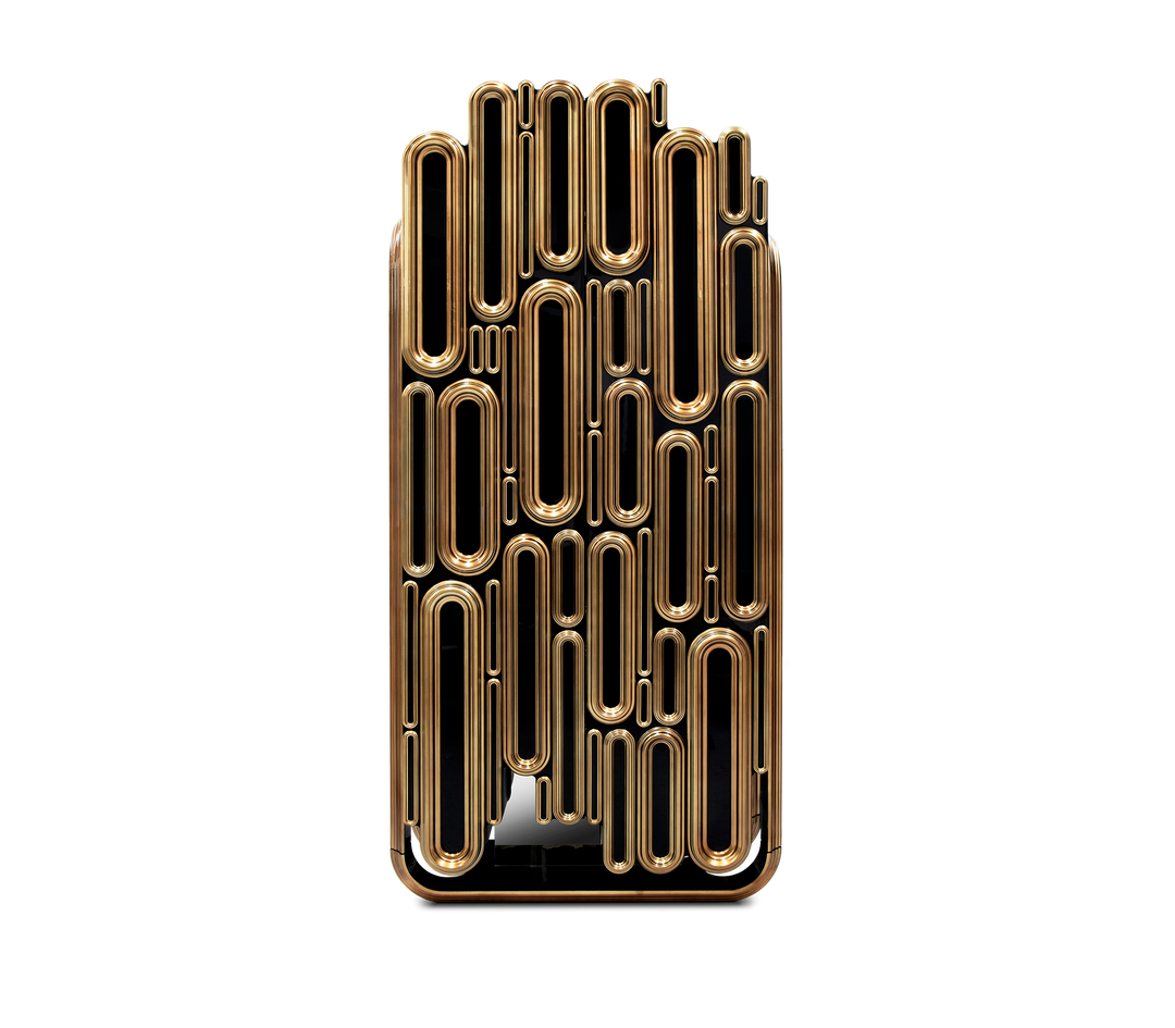 oblong gold cabinet Cabinets Boca Do Lobo Gold