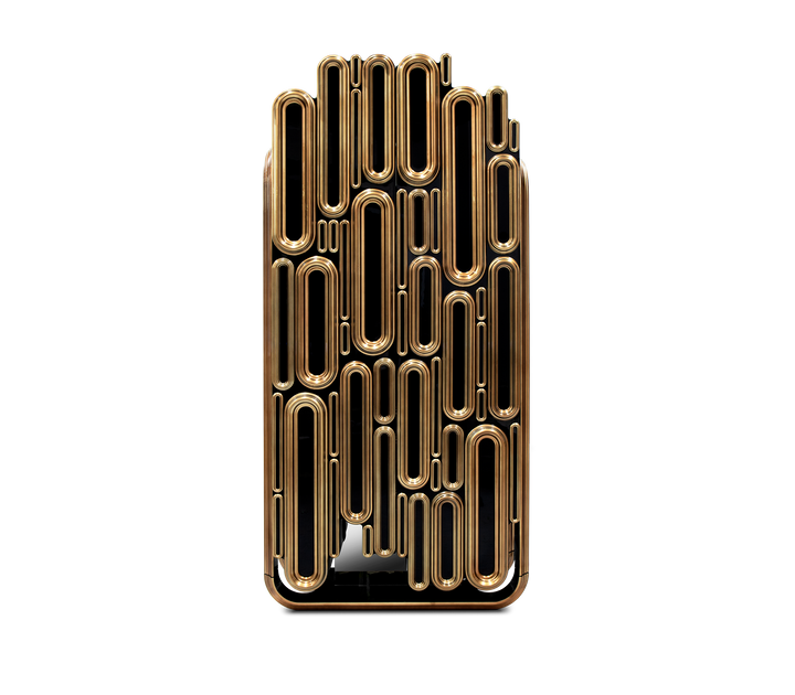 oblong gold cabinet Cabinets Boca Do Lobo Gold