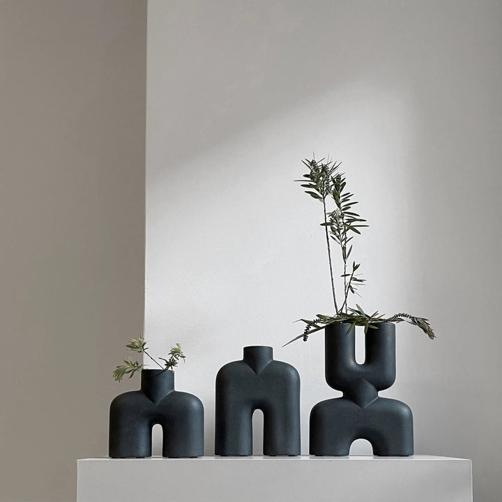Cobra Tall, Mini - Black Vases 101 Copenhagen   