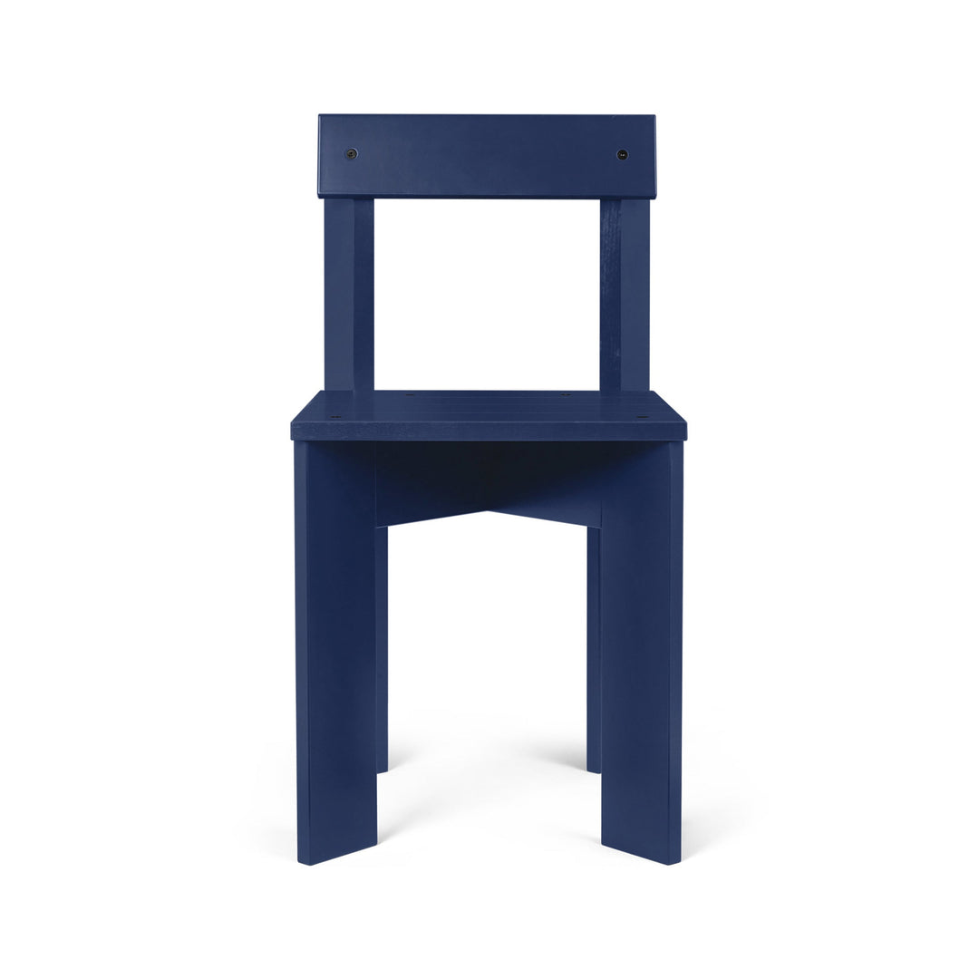Ark Dining Chair Chairs Ferm Living Blue