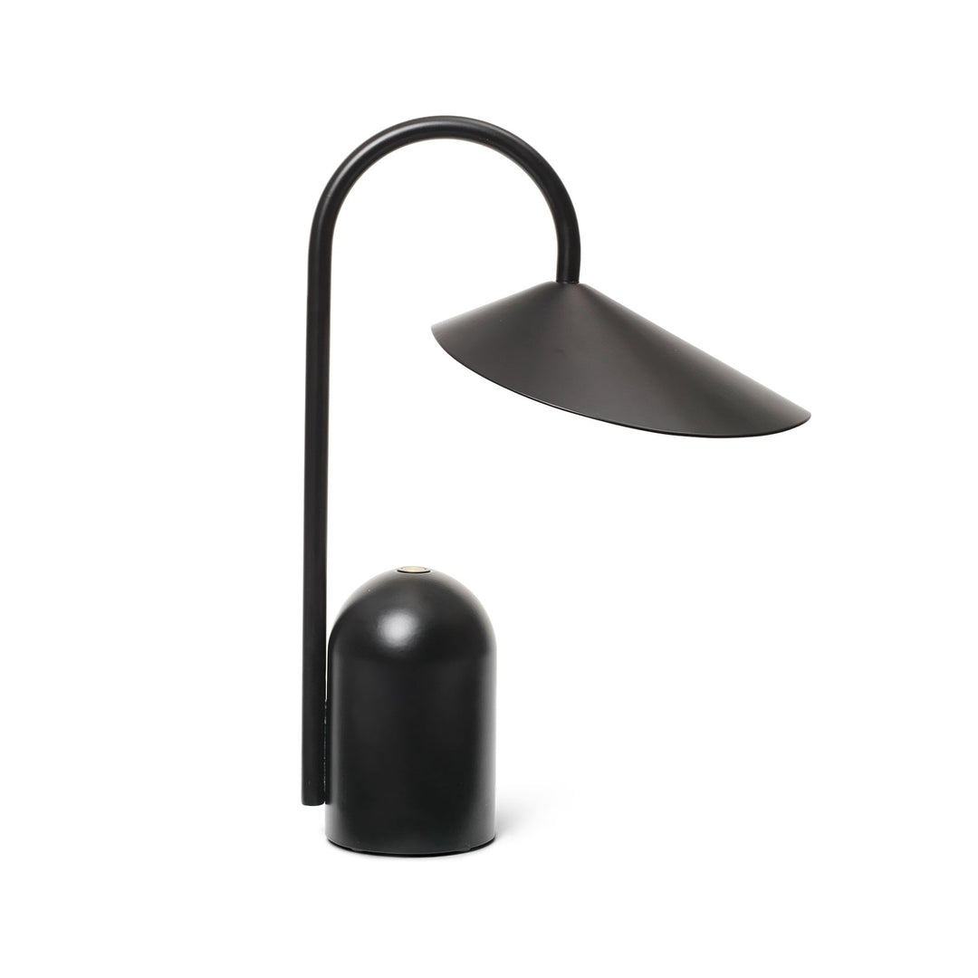 Arum Portable Table Lamp Table Lamps Ferm Living Black