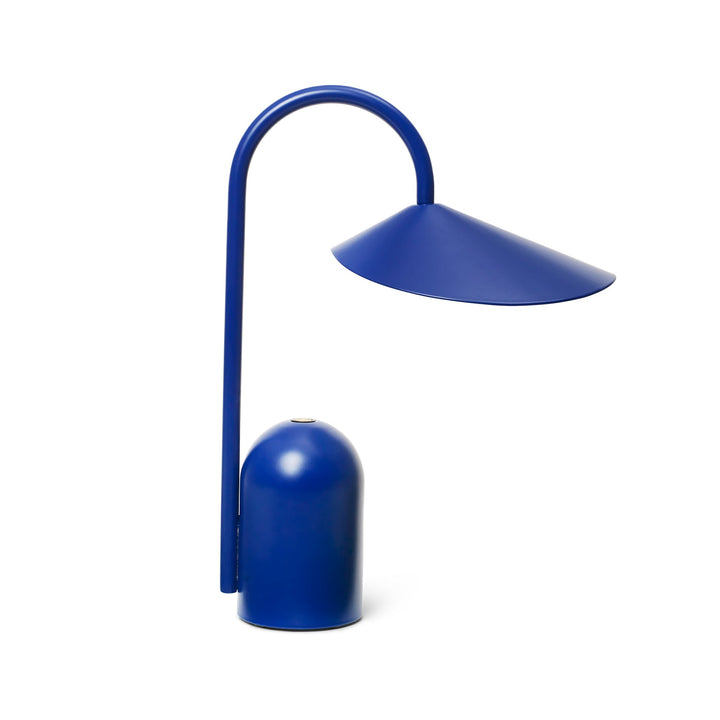 Arum Portable Table Lamp Table Lamps Ferm Living Bright Blue
