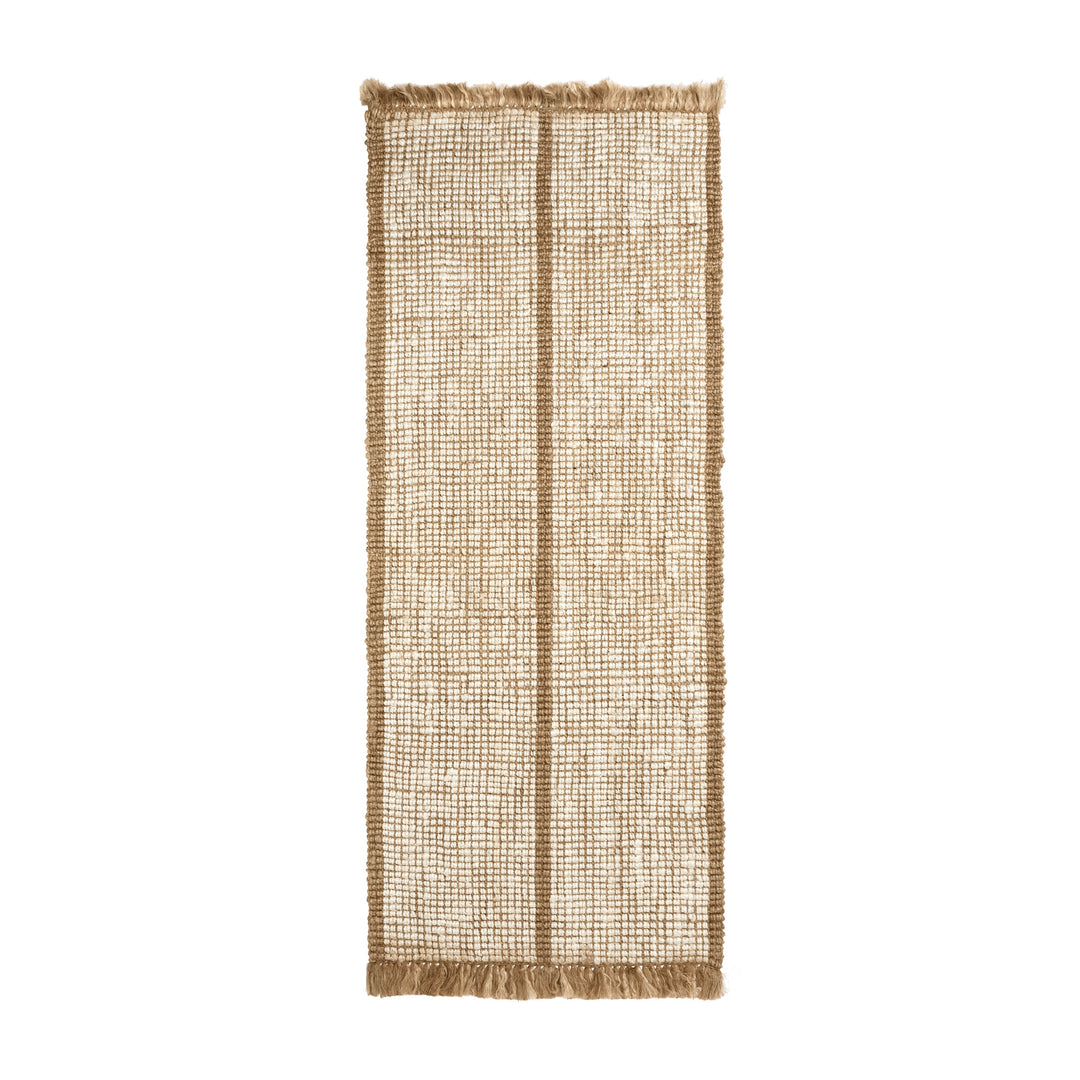 Athens Stripes Runner Rugs Ferm Living Natural / Off-white