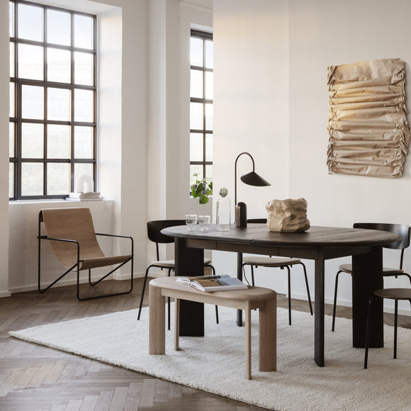 Bevel Extendable Dining Table Kitchen & Dining Room Tables Ferm Living