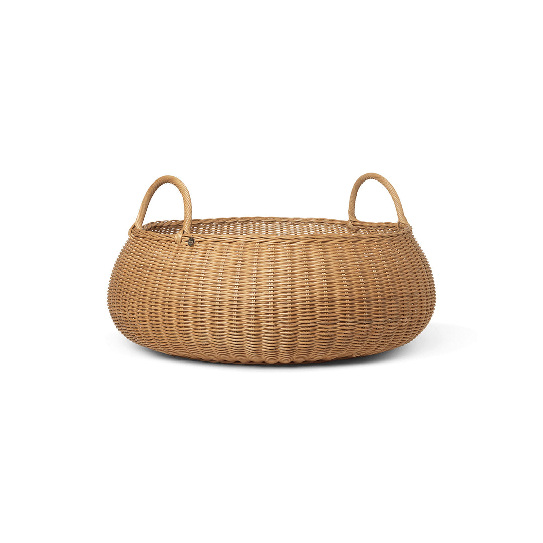 Braided Basket Decor Ferm Living Low: 12.6 in height