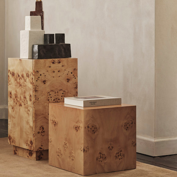 Burl Low Side Table Accent Tables Ferm Living