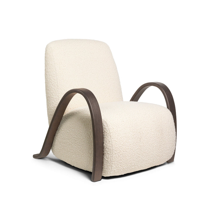 Buur Lounge Chair Chairs Ferm Living Nordic Boucle / Off-white