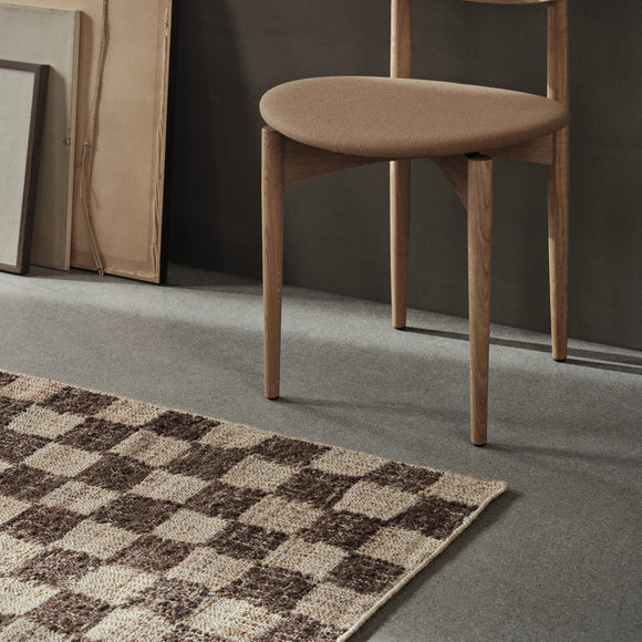 Check Wool Jute Rug Rugs Ferm Living