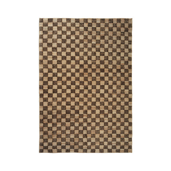 Check Wool Jute Rug Rugs Ferm Living