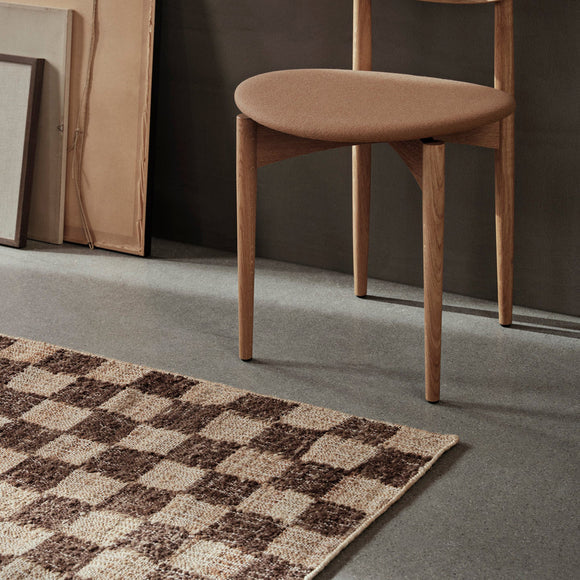 Check Wool Jute Runner Rugs Ferm Living