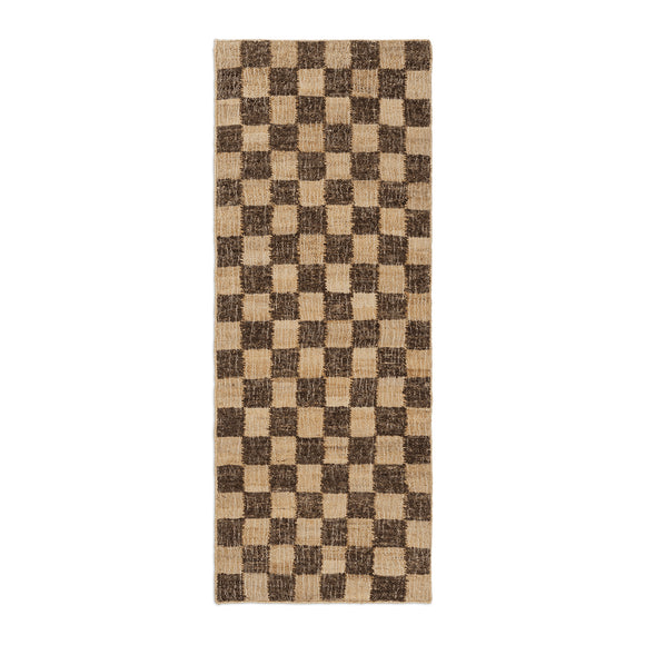 Check Wool Jute Runner Rugs Ferm Living