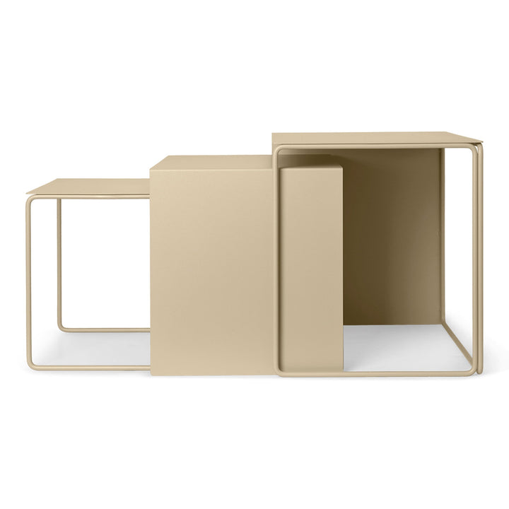 Cluster Tables (Set of 3) Accent Tables Ferm Living Cashmere