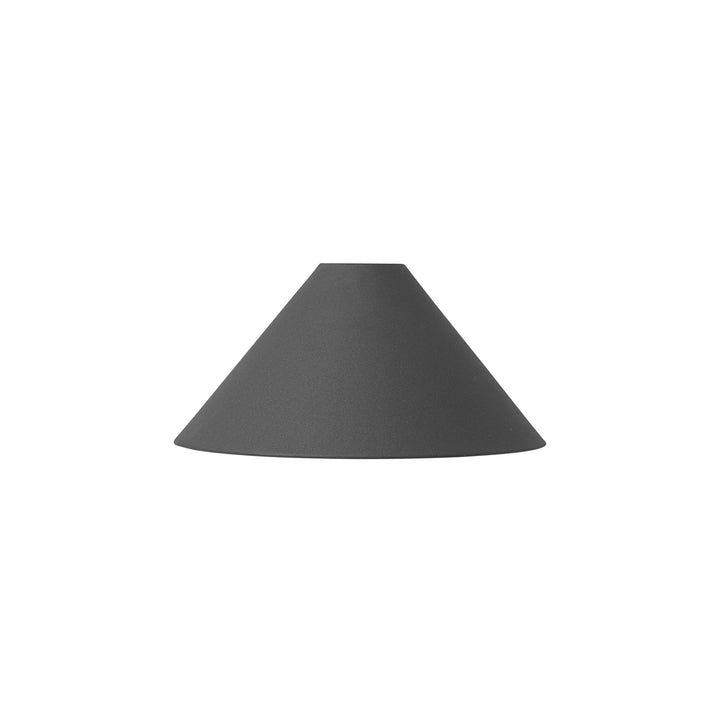 Cone Pendant Light Lighting Ferm Living Black Brass Small: 8.7 in height