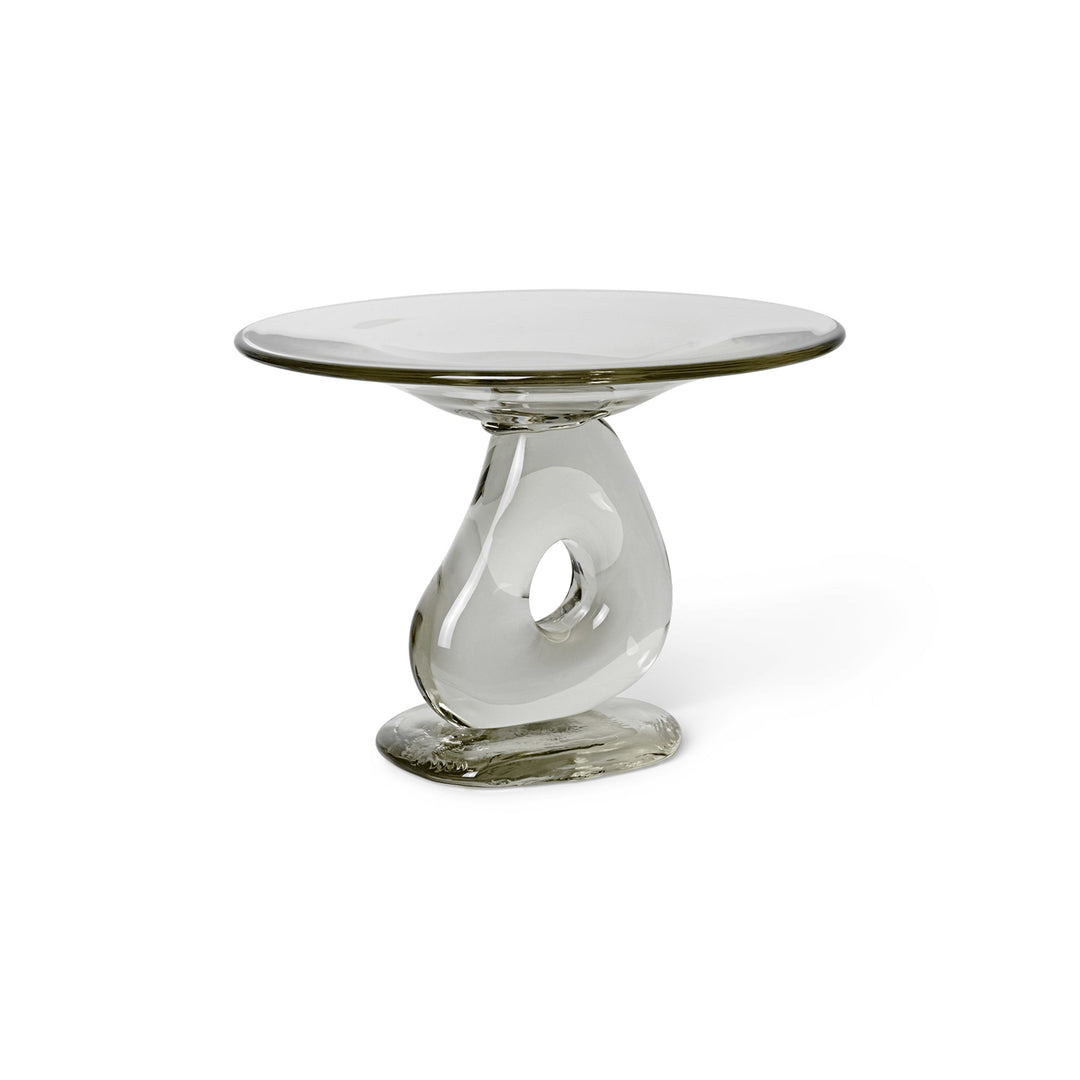 Damo Glass Centerpiece Dinnerware Ferm Living Clear Large: 11.8 in diameter