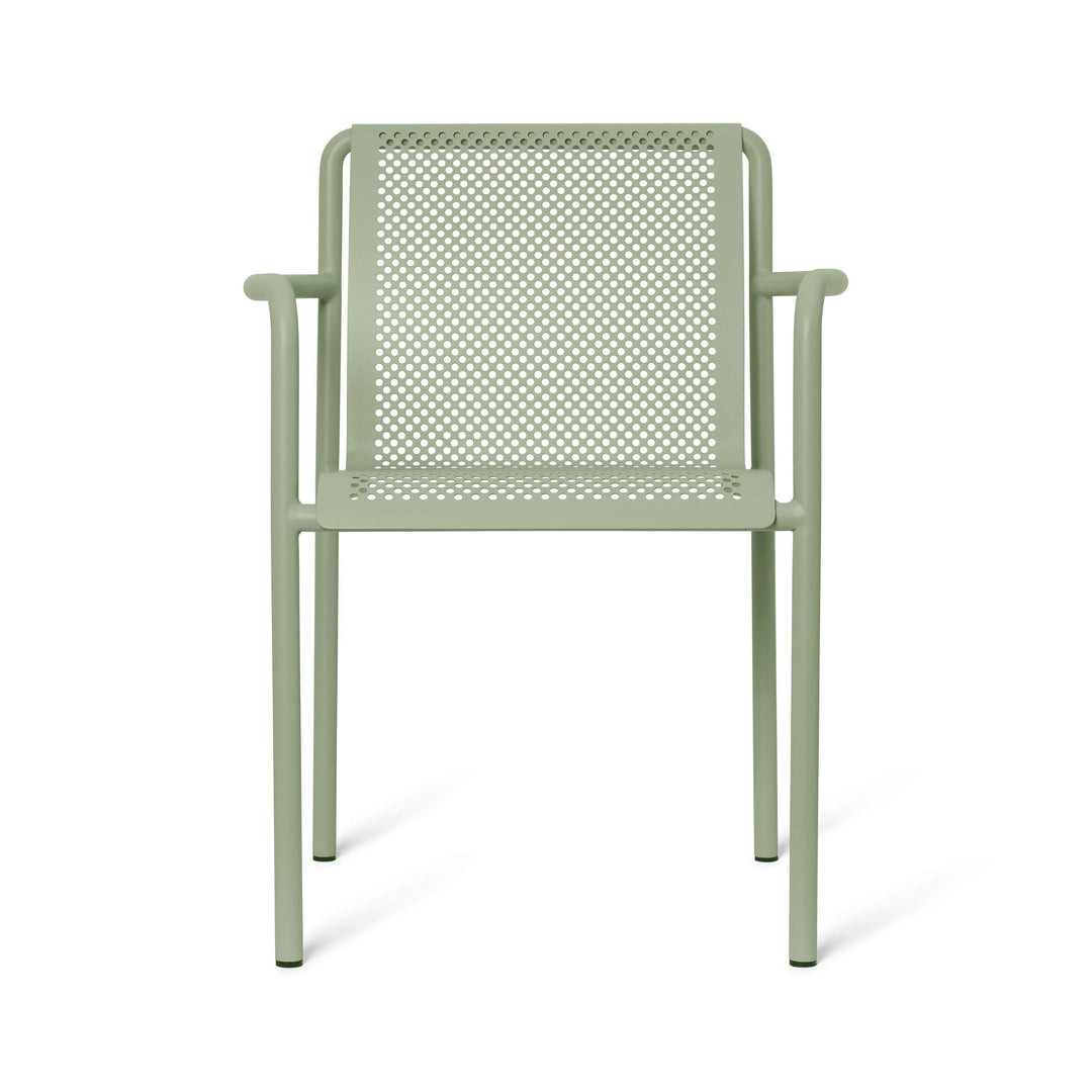 Dapple Outdoor Dining Armchair Chairs Ferm Living Tea Green