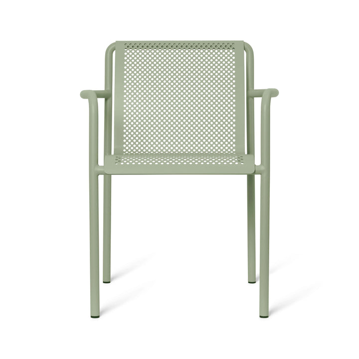 Dapple Outdoor Dining Armchair Chairs Ferm Living Tea Green
