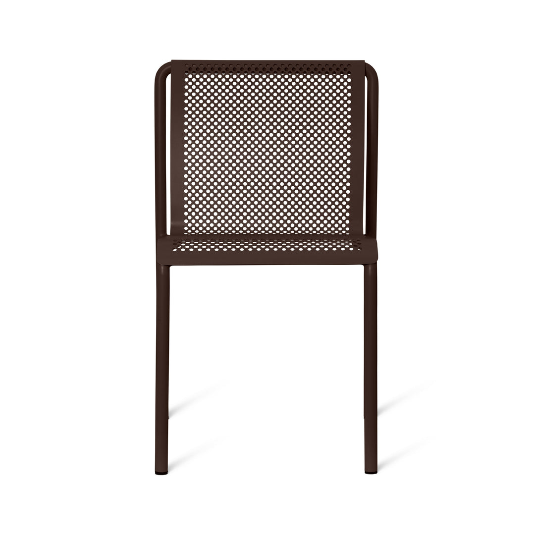 Dapple Outdoor Dining Chair Chairs Ferm Living Dark Chocolate