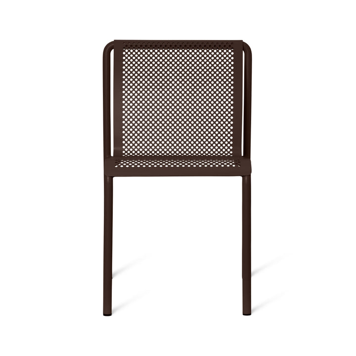 Dapple Outdoor Dining Chair Chairs Ferm Living Dark Chocolate