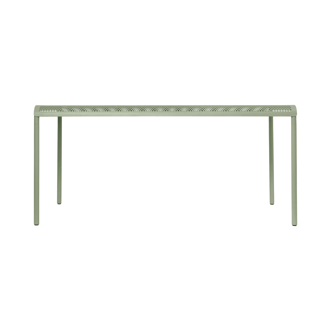 Dapple Rectangular Outdoor Dining Table Tables Ferm Living Tea Green