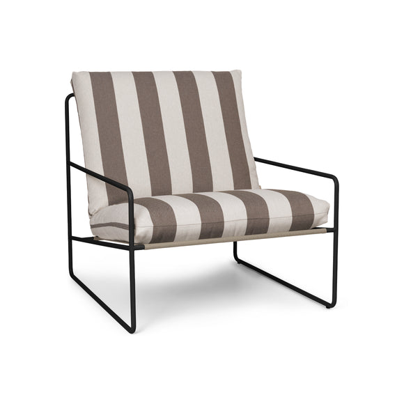 Desert Outdoor Cushioned Lounge Chair Outdoor Chairs Ferm Living