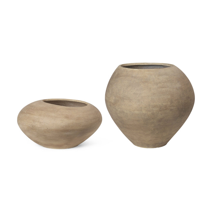 Dodu Pot Planters Ferm Living Low and Tall