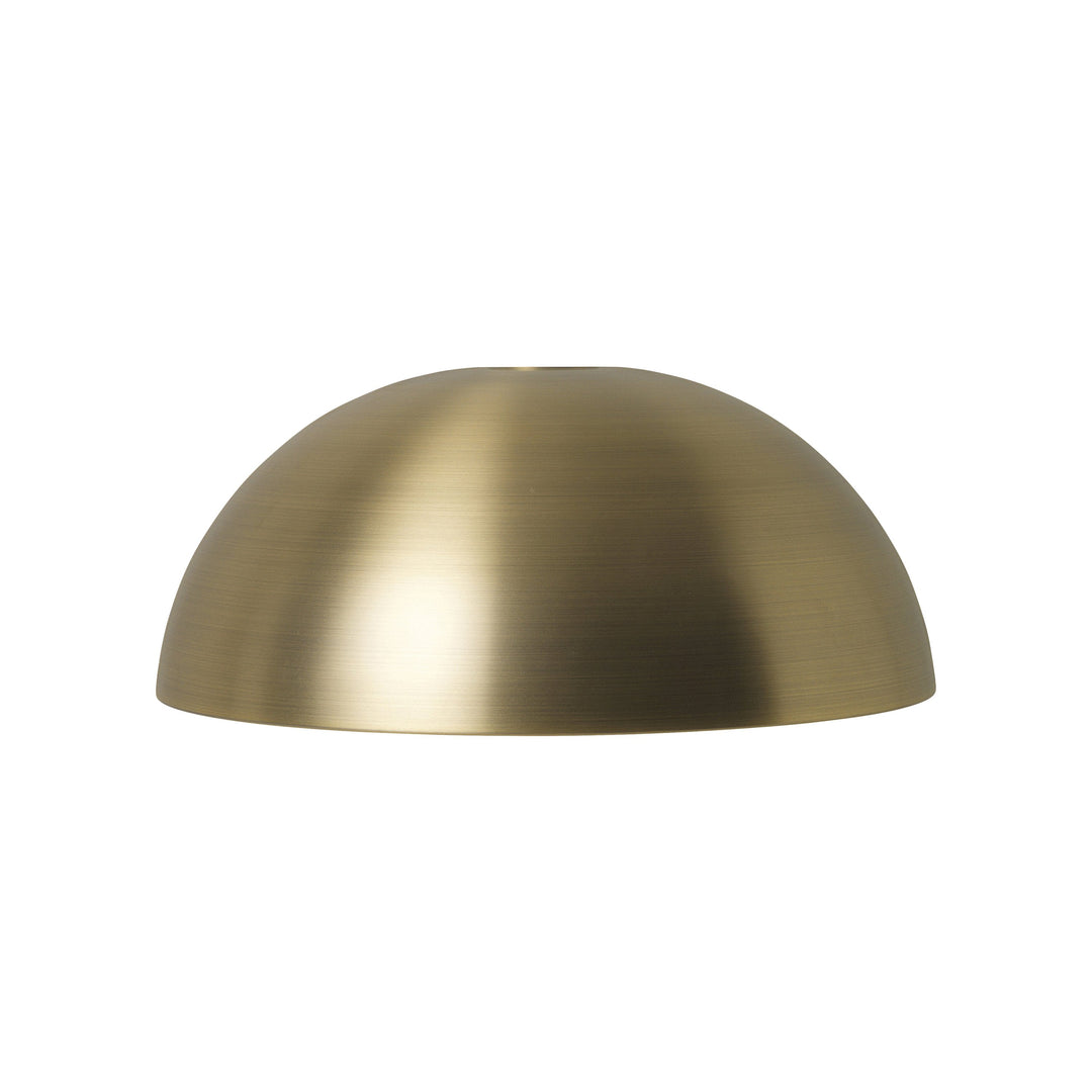 Dome Large Pendant Light Lighting Ferm Living Brass Black