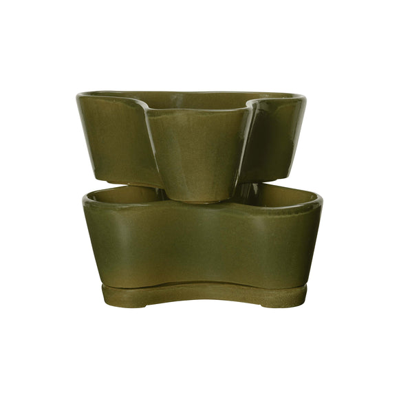Gemi Stackable Outdoor Planter (Set of 2) Planters Ferm Living