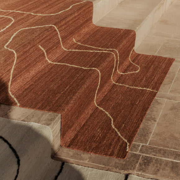 Gesso Jute Rug Rugs Ferm Living