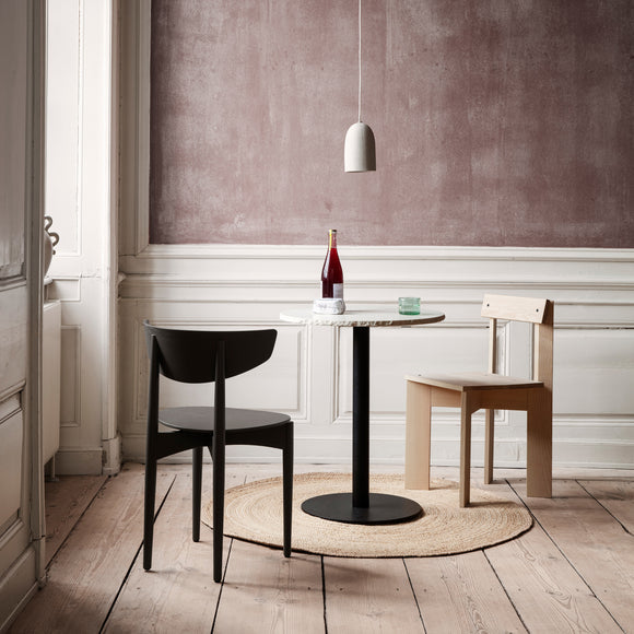 Herman Dining Chair with Wood Base Chairs Ferm Living