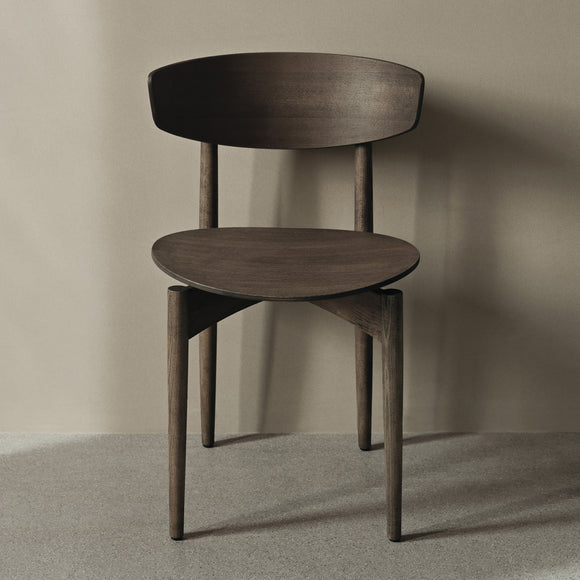 Herman Dining Chair with Wood Base Chairs Ferm Living