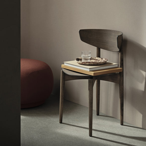 Herman Dining Chair with Wood Base Chairs Ferm Living