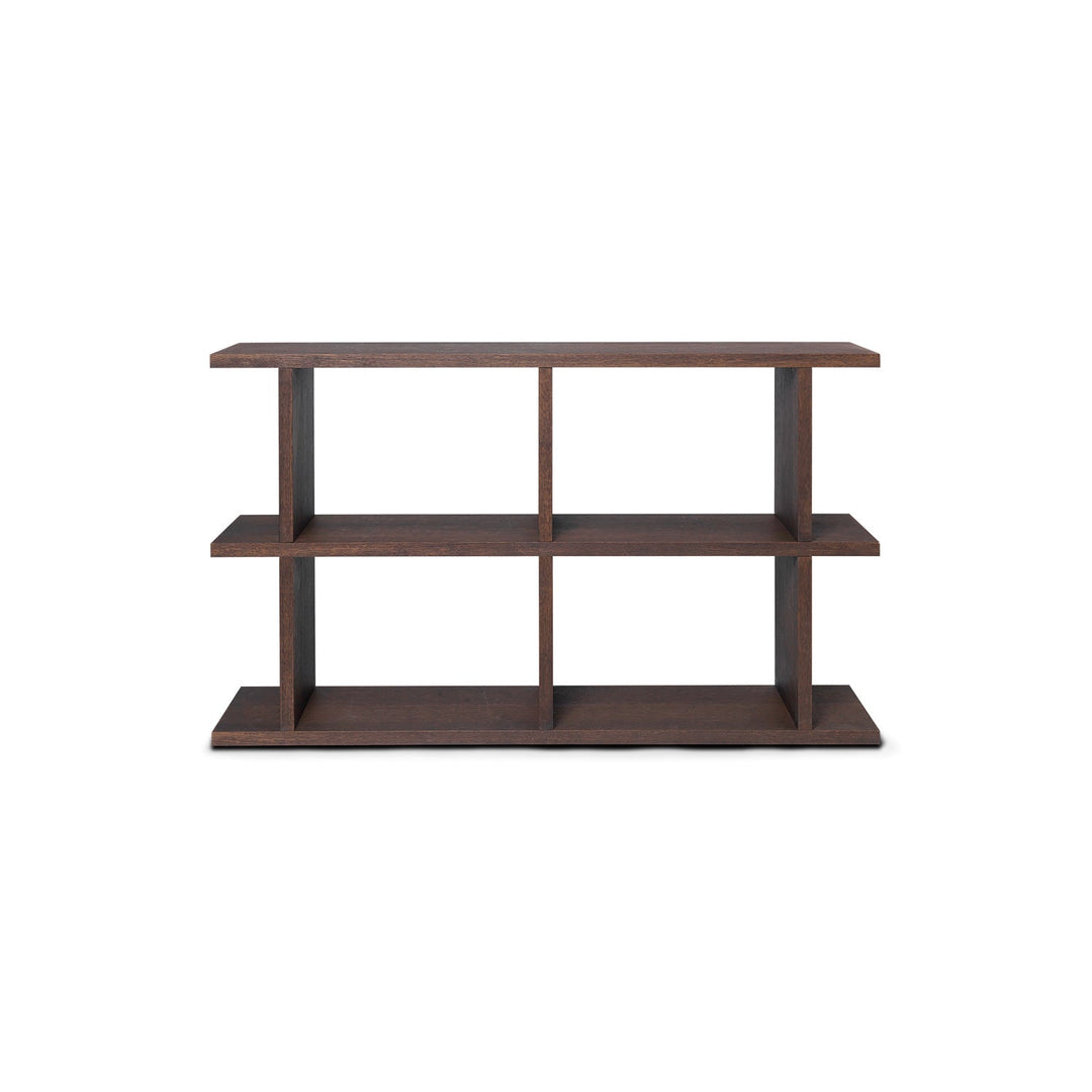 Kona Horizontal Bookcase Bookcases & Standing Shelves Ferm Living Dark Stained Small: 48.2 in width
