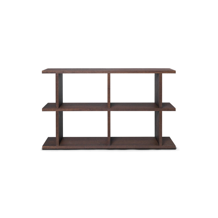 Kona Horizontal Bookcase Bookcases & Standing Shelves Ferm Living Dark Stained Small: 48.2 in width