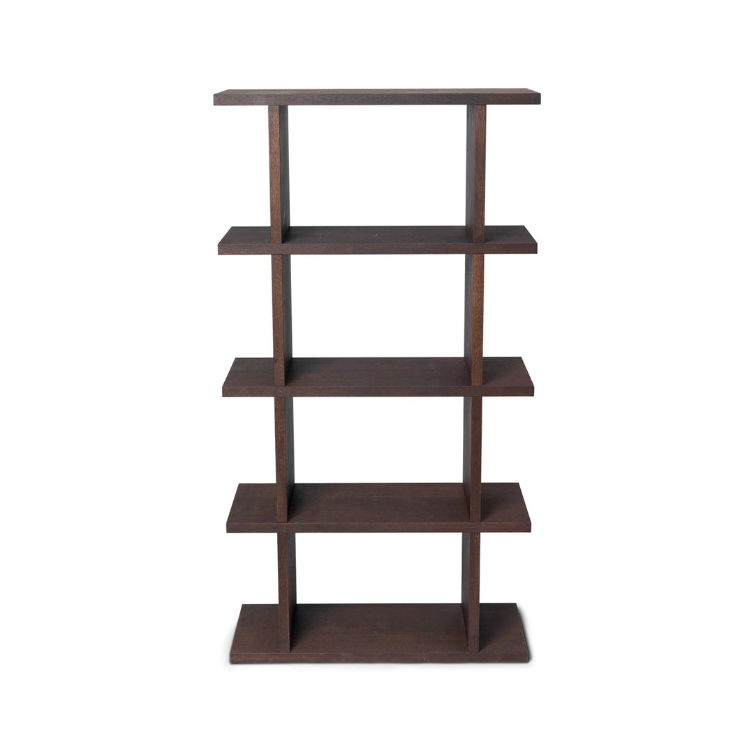 Kona Vertical Bookcase Bookcases & Standing Shelves Ferm Living Dark Stained Small: 29.5 in width