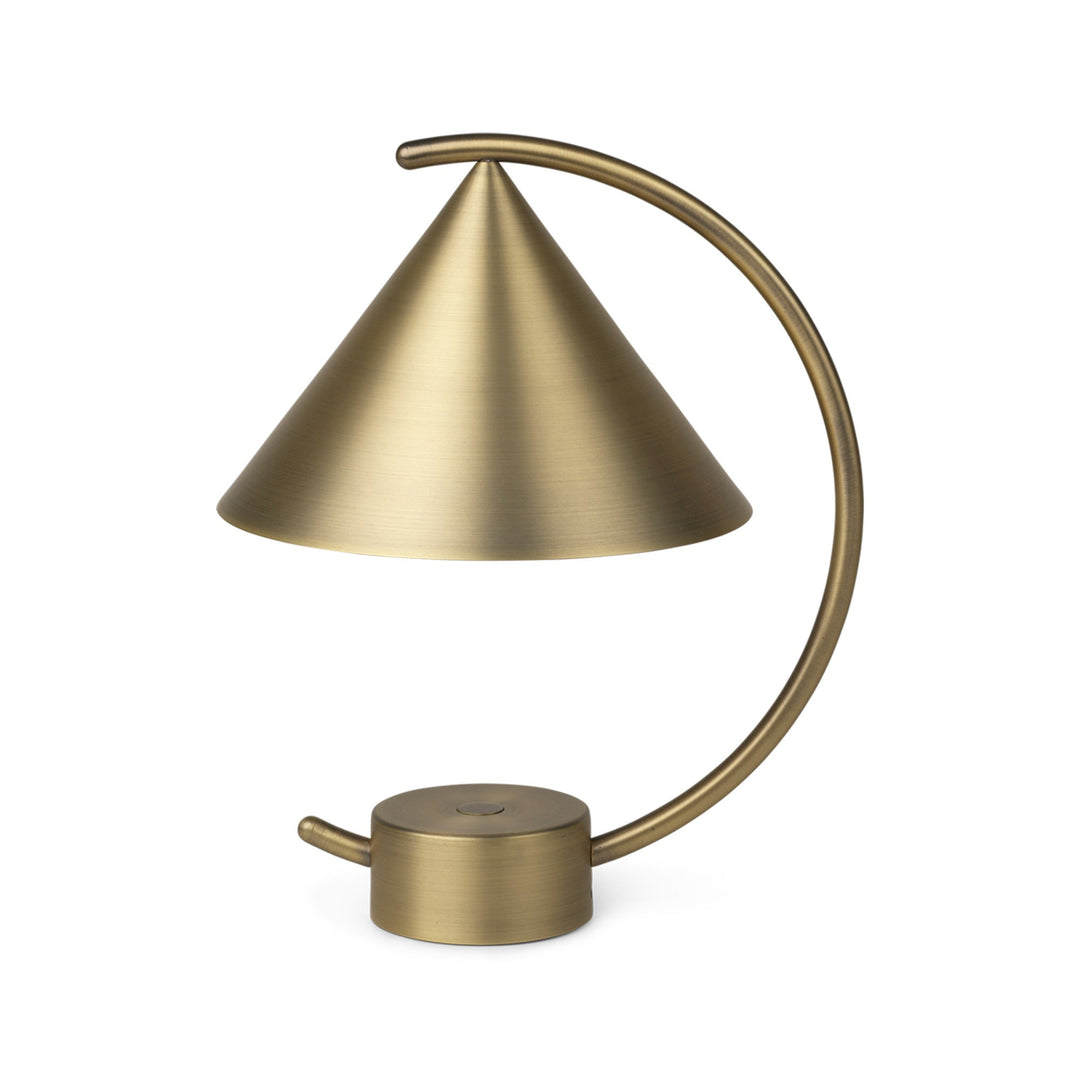 Meridian Portable Table Lamp Table Lamps Ferm Living Brass