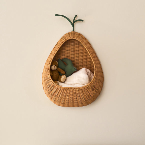 Pear Braided Wall Pocket Bookcases & Standing Shelves Ferm Living