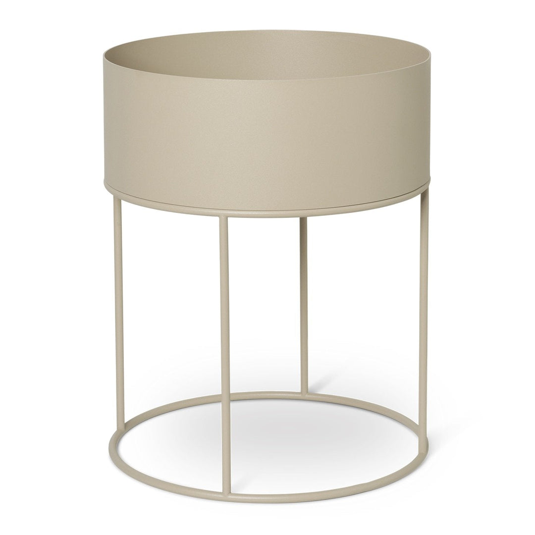 Round Plant Box Planters Ferm Living Cashmere