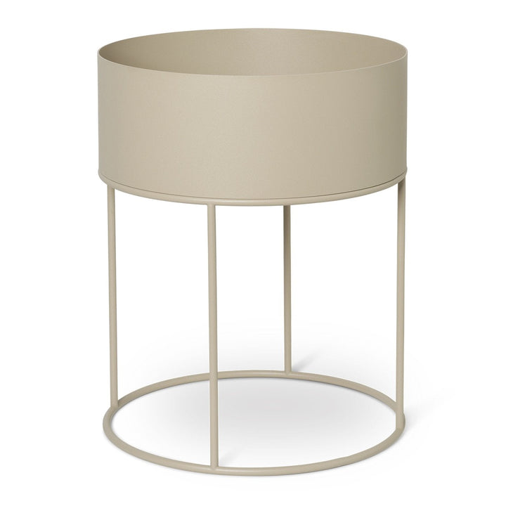 Round Plant Box Planters Ferm Living Cashmere