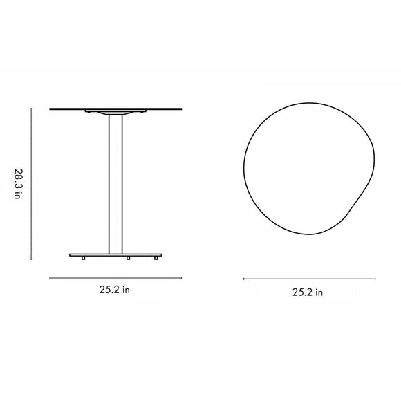 Pond Café Table Outdoor Tables Ferm Living