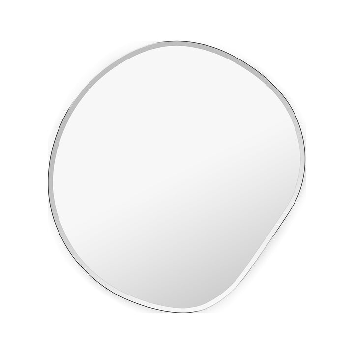 Pond Mirror Mirrors Ferm Living Dark Chrome XLarge: 34.25 in width