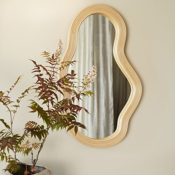 Pond Rattan Mirror Mirrors Ferm Living