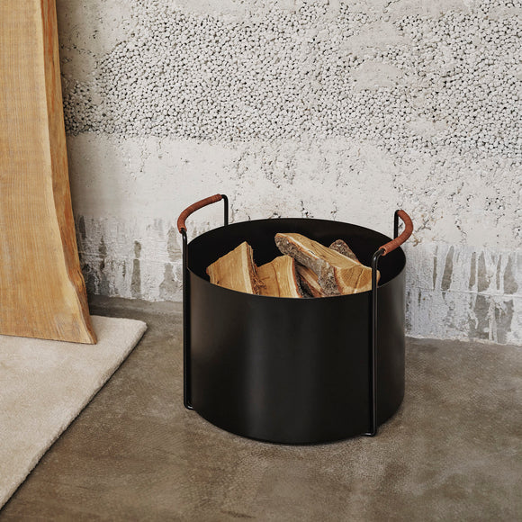 Port Firewood Bucket Decor Ferm Living