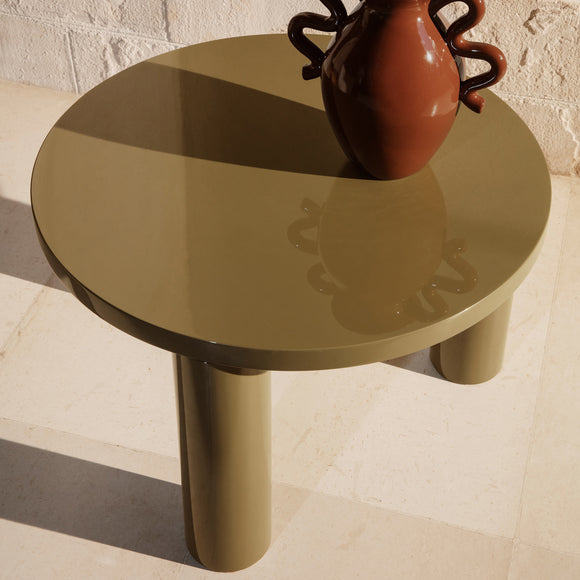 Post Lacquer Coffee Table Tables Ferm Living