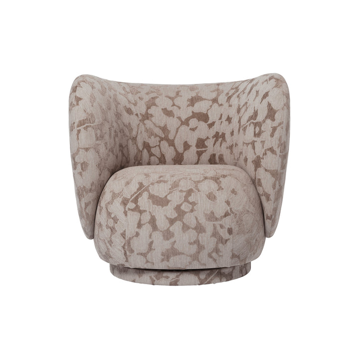 Rico Lounge Chair Chairs Ferm Living Cilla Taupe Chair Only Without Swivel