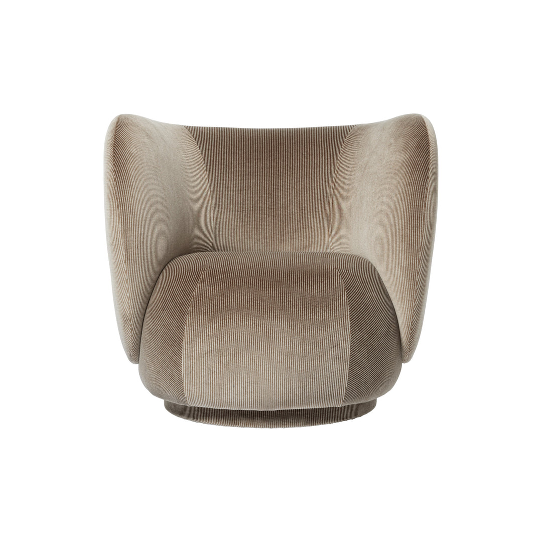 Rico Lounge Chair Chairs Ferm Living Devore Velvet Flint Grey Chair Only Without Swivel