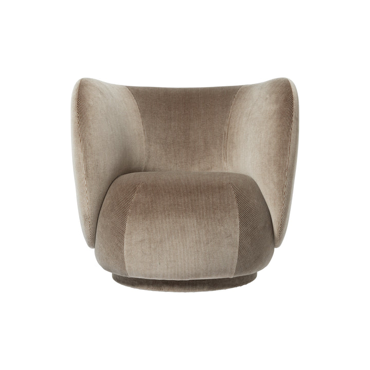 Rico Lounge Chair Chairs Ferm Living Devore Velvet Flint Grey Chair Only Without Swivel