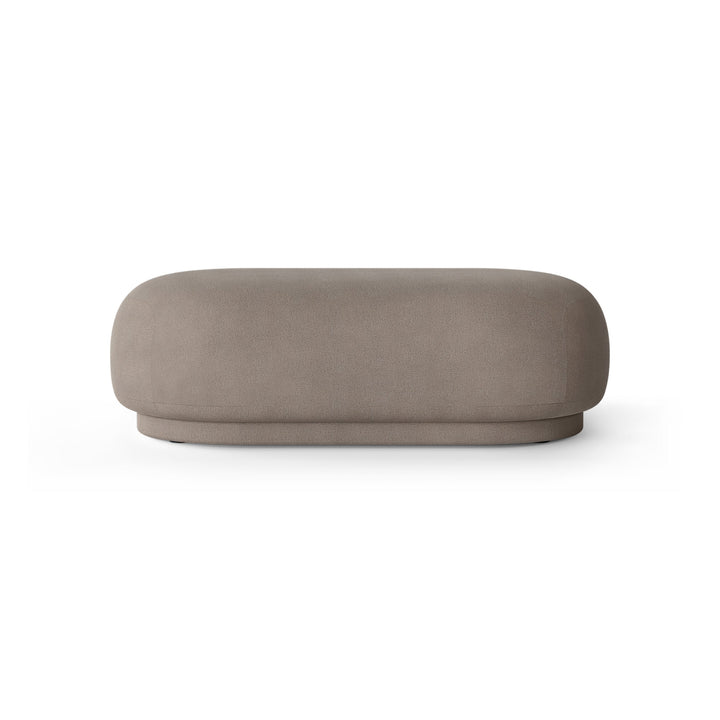 Rico Ottoman Ottomans Ferm Living Brushed Warm Grey